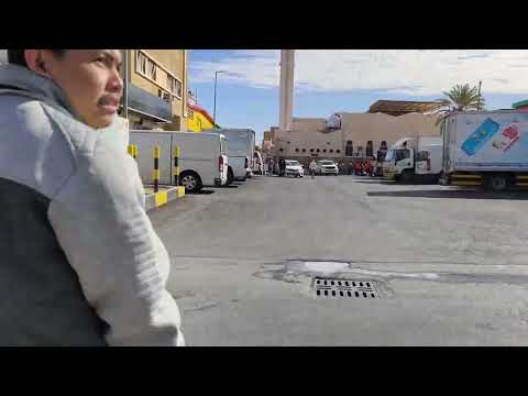 Road in Rafha City Saudi Arabia 