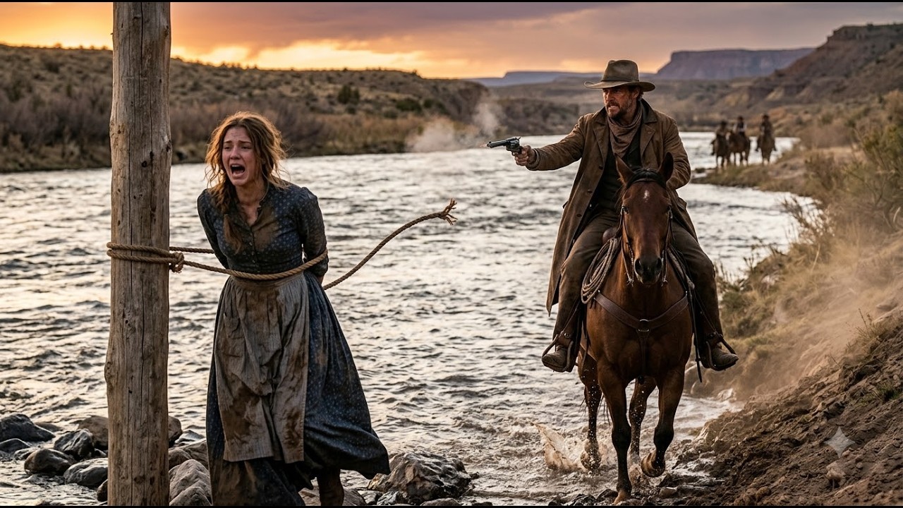 “She Was Screaming by the River…”—Then the Cowboy Rode Down and Cut the Rope in Two