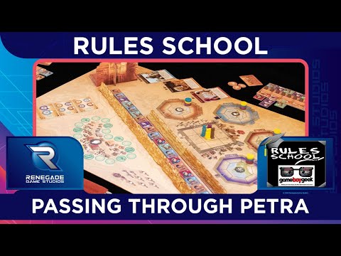 How to Play Passing Through Petra (Rules School) with the Game Boy Geek