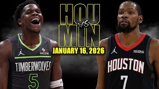 [검증마트]1월17일 휴스턴 미네소타 NBA 하이라이트