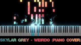 Skylar Grey - Weirdo (Piano Cover)