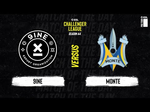 9INE vs. Monte - Map 4 [Ancient] - ESL Challenger League Season 44 Europe - Upper bracket