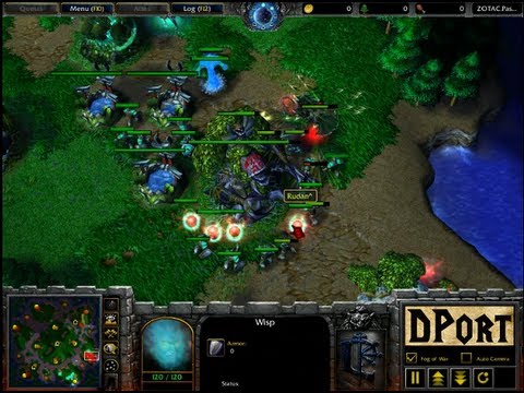 WarCraft 3: Reprisal (HU) vs Rudan (NE)