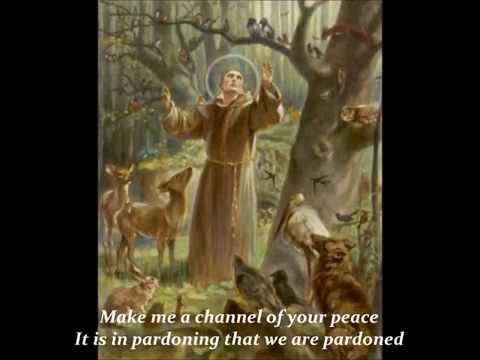 Prayer Of St. Francis (with lyrics)