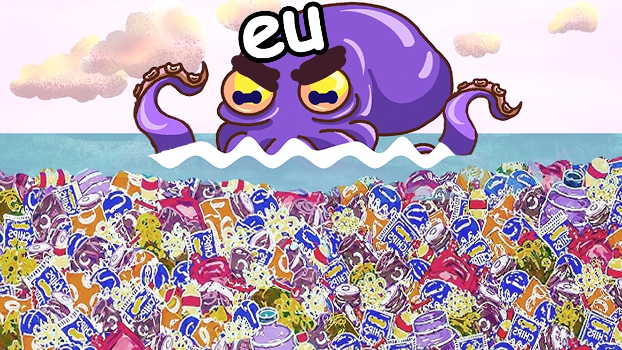 esse polvo COMEU todo o lixo por DINHEIRO
