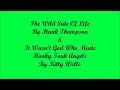 The Wild Side Of Life - Hank Thompson (And Response By Kitty Wells) (Lyrics - Letra)