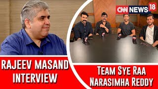 Chiranjeevi, Ram Charan, Farhan Akhtar & Ritesh Sidhwani I Sye Raa Narasimha Reddy I Rajeev Masand video