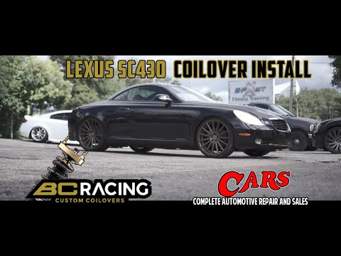 BC Racing Coilover Install | 2001 - 2010 Lexus SC430
