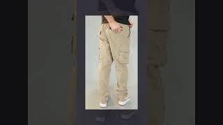 IMJ0119 - Pantalón Regular Fit Cargo Elastizado Cordón Regulable - Vista 6