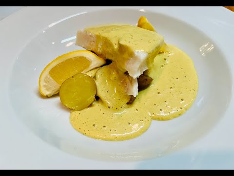 How to Sous-Vide Halibut & make a Soubise Sauce