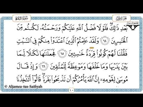 Juz 1 Tilawat al-Quran al-kareem (al-Hadr)