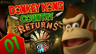 preview picture of video 'Let´s Play Donkey Kong Country Returns [Deutsch/HD+] #01 Ab in den Dschungel'