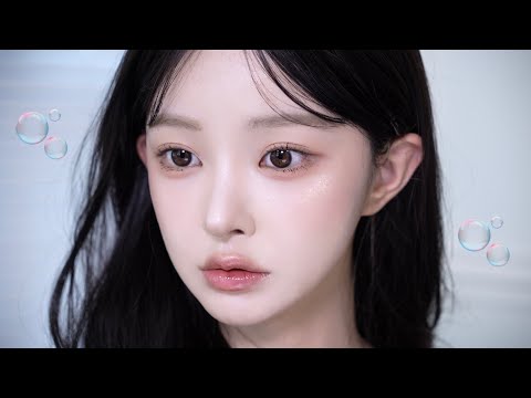 왕초보도 가능한🫧 맑고 촉촉한 투명 메이크업🪽🩵 | NO렌즈, NO파데, NO아이라인 ・ 올영세일 추천 ・ 피부표현 미친 선세럼🧴