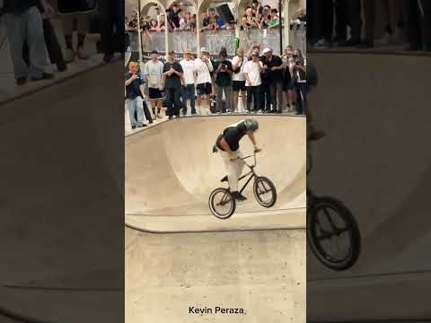 The Most Insane BMX Trick! 😱🔥 Kevin Peraza at Battle of Hastings BMX #bmx #bike #ride #skatepark