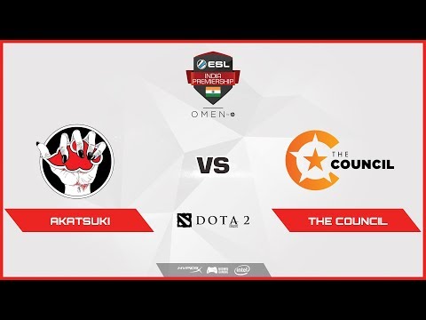 DOTA 2 | Akatsuki vs Council  | ESL India Premiership 2018 | Summer Season | May | Day 31