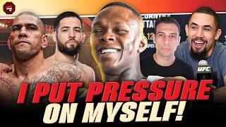 Israel Adesanya DOESN'T Want Alex Pereira Next & Talks Rob Whittaker Friendship | UFC Riyadh
