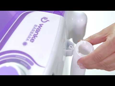 Video thumbnail of Lavadora de Roupa Bárbara Semiautomática 10 Kg Wanke