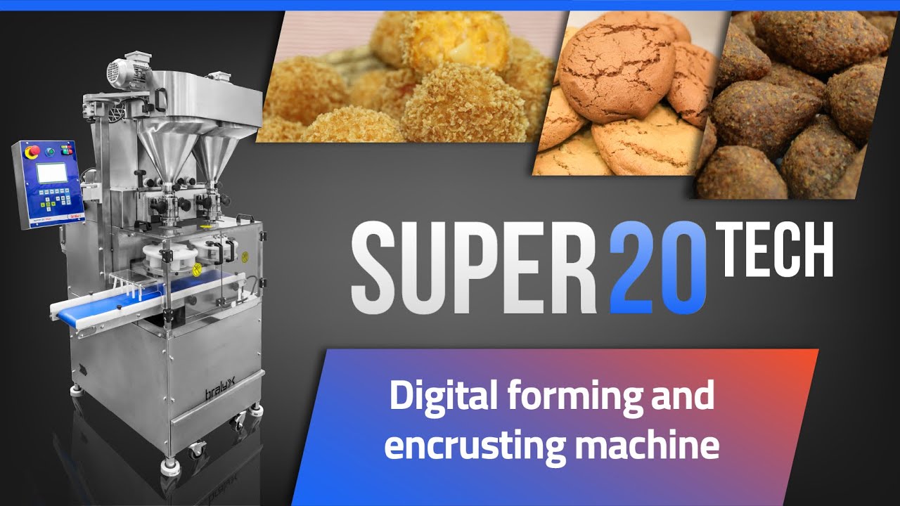 Video of SUPER 20.0 TECH Digital Forming and Encrusting machine