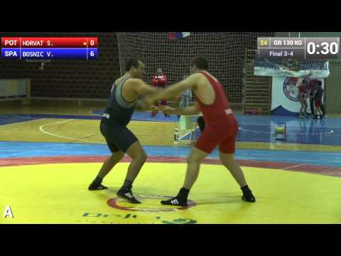 130. kg Horvat Sabolč (POKA) - Vujadin Bosnić (SPSU)