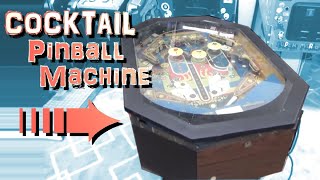Repairing An Allied Leisure Hearts Spades COCKTAIL Pinball Machine