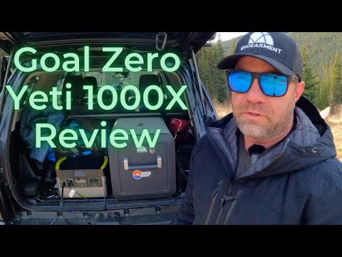 Goal Zero Yeti 1000X Review + Nomad 100 Solar Panel Part 1