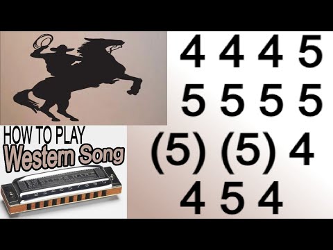 GHOST RIDERS IN THE SKY HARMONICA ( C DIATONIC ), ARMÓNICA C, BLUES HARP C, GAITA DE BOCA C