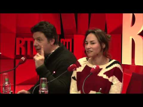 Vanessa Demouy & Philippe Lellouche: Guest of the day on 01/27/2014 on A La Bonne Heure - RTL