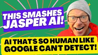 AI writes Full Blog: Undetectable AI Blog JASPER Can't do this!