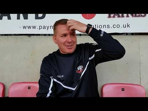 Lewes 2 vs Cray Wanderers 1: Ross Standen's reaction