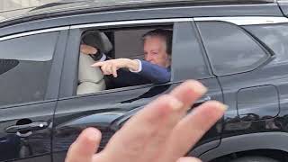 Paul McCartney chegando para show na Arena MRV Belo Horizonte 2023