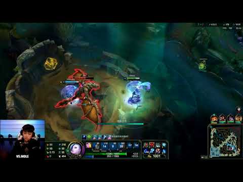 [Mole Seraphine POV vs irma Galio] LPL Spring 2021 - V5 vs eStar - Game 3