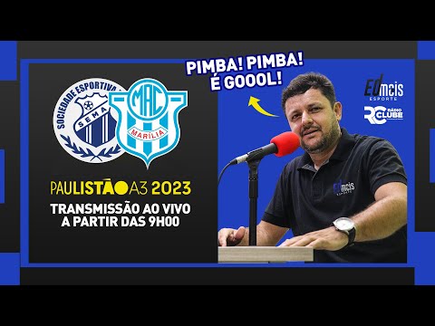 AO VIVO | MATONENSE 0X3 MARÍLIA| 1ª RODADA DA 2ª FASE DO PAULISTA A3 | 26/03/2023