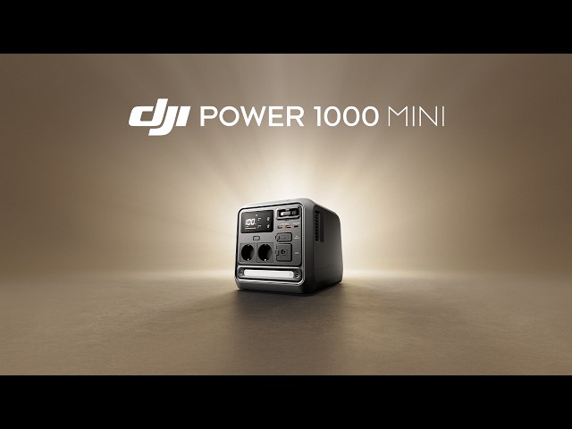 Vidéo DJI POWER 1000 MINI STATION DE CHARGE