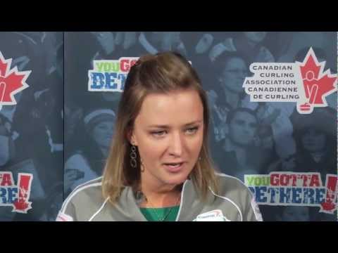 Draw 8 Media Scrum - 2012 Capital One Canada Cup