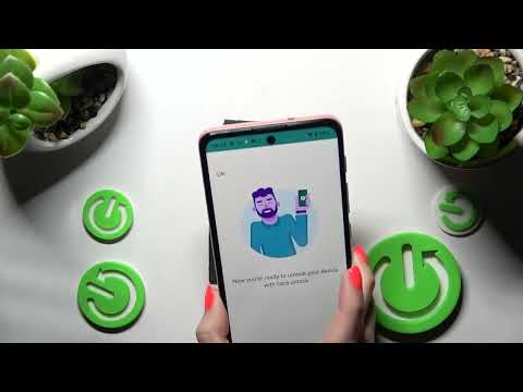 How to Set Up and Enable Face Recognition on the MOTOROLA Moto E40 - Face Unlock