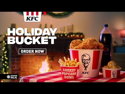 KFC Holiday Bucket - Bring on the Holiday Bucket!