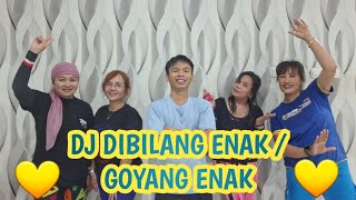 Download lagu DJ DIBILANG ENAK / GOYANG ENAK | TIKTOK VIRAL | SENAM KREASI | CHOREO ZIN HENDRIK mp3