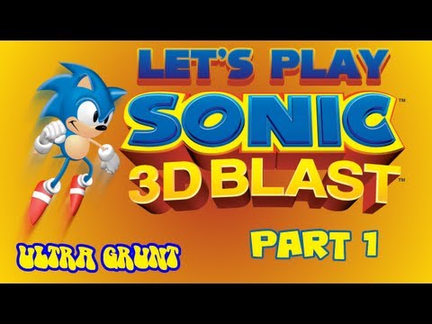 Let's Play Sonic 3D Blast - #1: Entering the kinda 3D world!