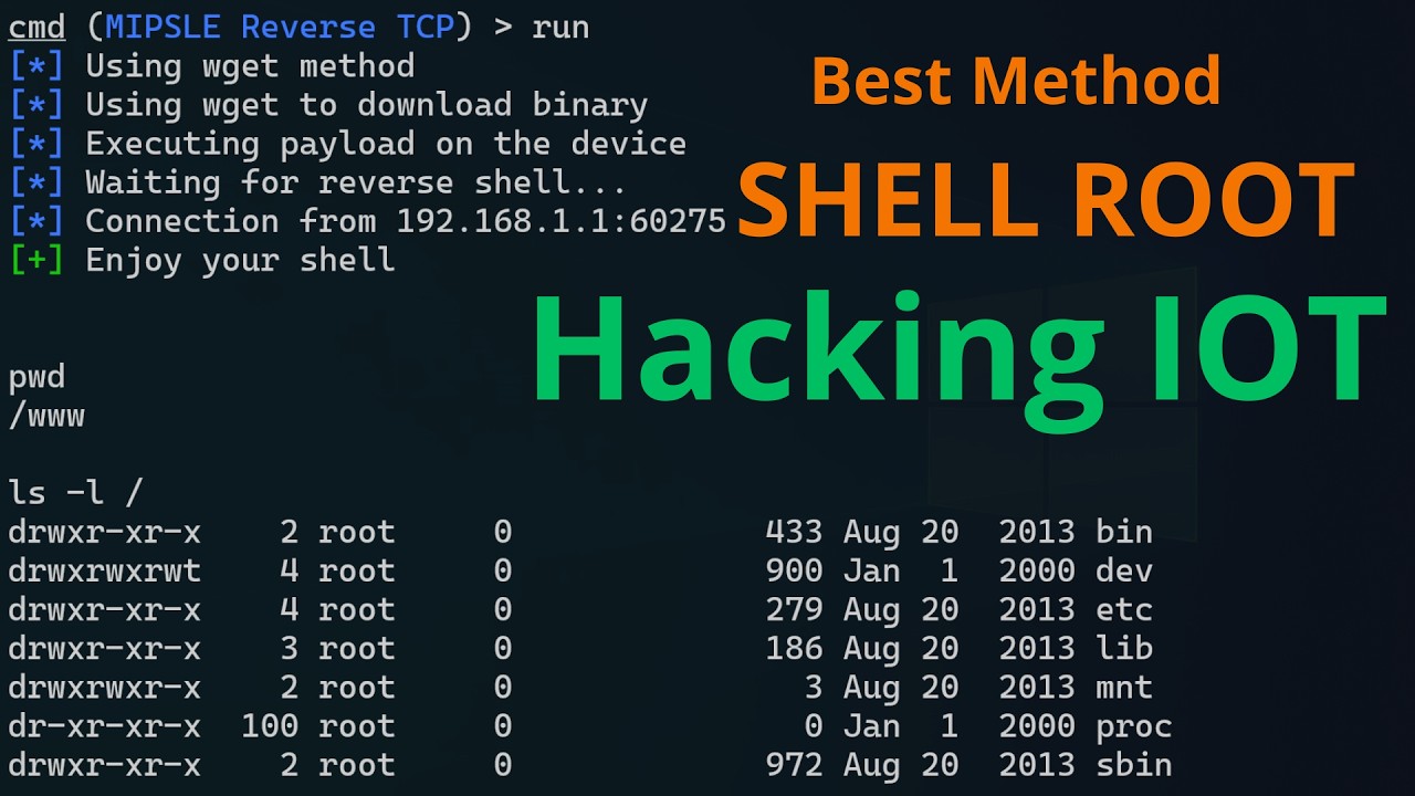 SHELL ROOT FACILE - IOT