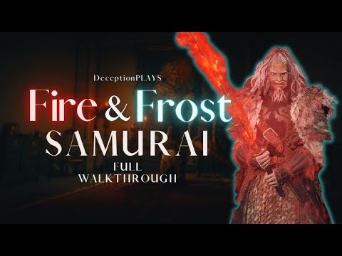 Overpowered early and levelled up FAST - FIRE & FROST SAMURAI - Full Walkthrough