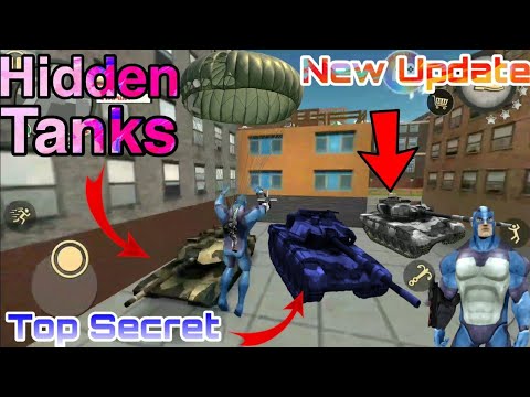 hidden tank in rope hero tank rope hero vice town tank rope hero main tank kahan milta hai MOD APK