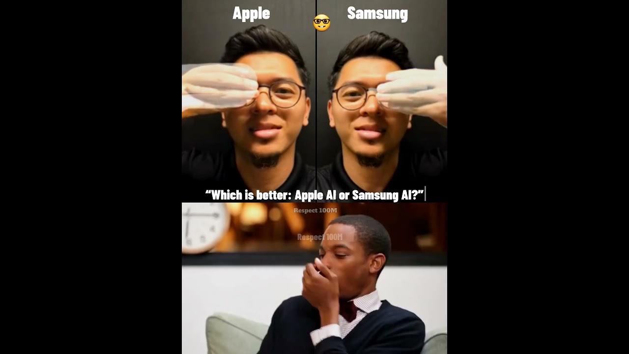 “Which is better: Apple AI or Samsung AI?” #trending #foryou #viralshorts #shorts_feed #samsung #iph