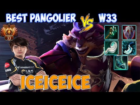 Iceiceice - Easy Pangolier Offlane vs W33 Invoker | Top Rank Pro Gameplay - Dota 2