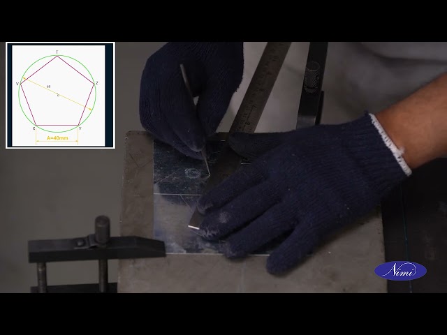 Chipping of sheet metal or shearing