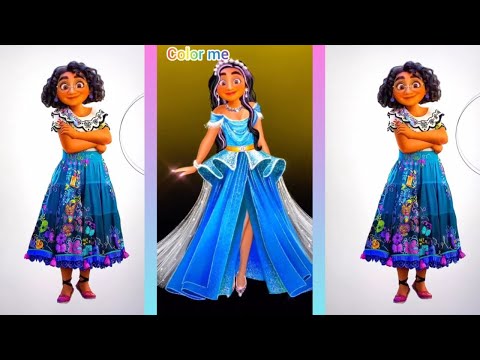 Disney Encanto -Mirabel Madrigal Transformation Art - Cartoon Glow Up