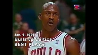 January 6, 1998 Bulls vs Celtics highlights