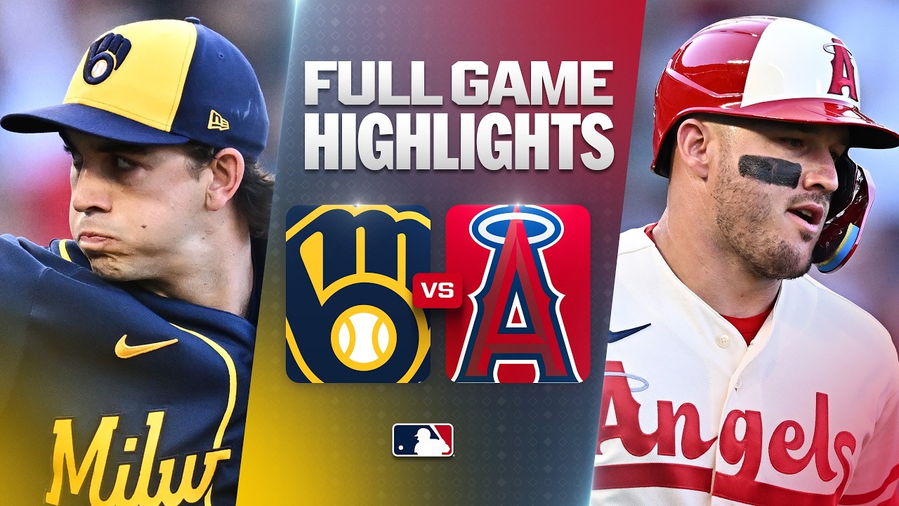 BREWERS vs. ANGELS: Official Full Game Highlights (August 1) | 2026 MLB Season