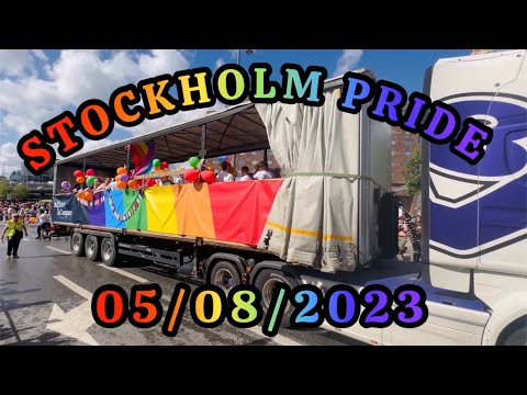STOCKHOLM PRIDE PARADE 05/08/2023