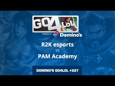 R2K esports vs PAM Academy - Octavos - Domino's Go4LoL #227