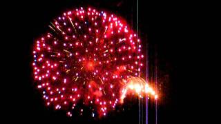 preview picture of video 'Taste of Lombard Fireworks 2011'